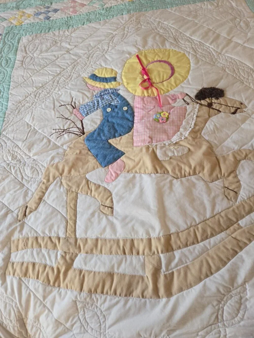 Handmade Baby Quilt - New